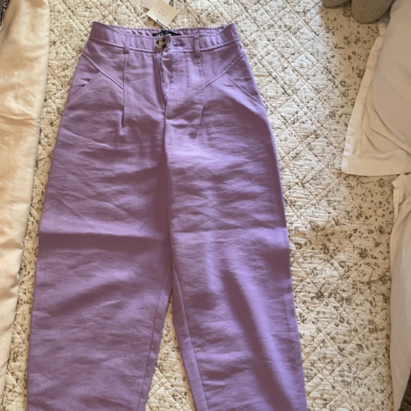 High-wasted, Zara NWT pants. - Picture 3 of 4